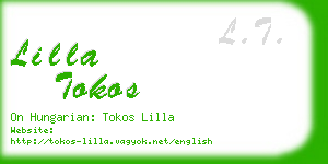 lilla tokos business card